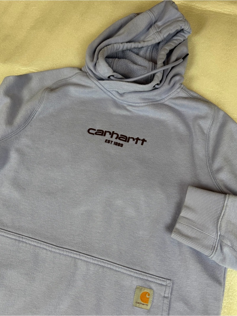 Carhartt women’s medium force purple Hoodie camping hiking